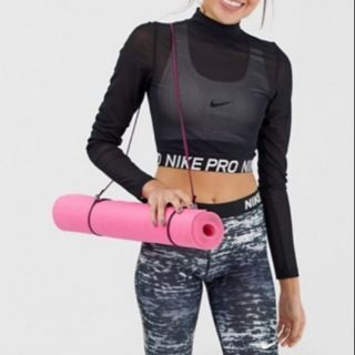 เสื่อโยคะ Nike สีชมพูน่ารักเหมาะกับสาวๆรักสุขภาพ ของแท้ล้าน%