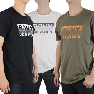 BOVY  T-SHIRT X เสื้อยืดพิมพ์กราฟฟิค  ผ้าคอตตอล 100% แขนสั้น เนื้อผ้าพรีเมียม  BC8130