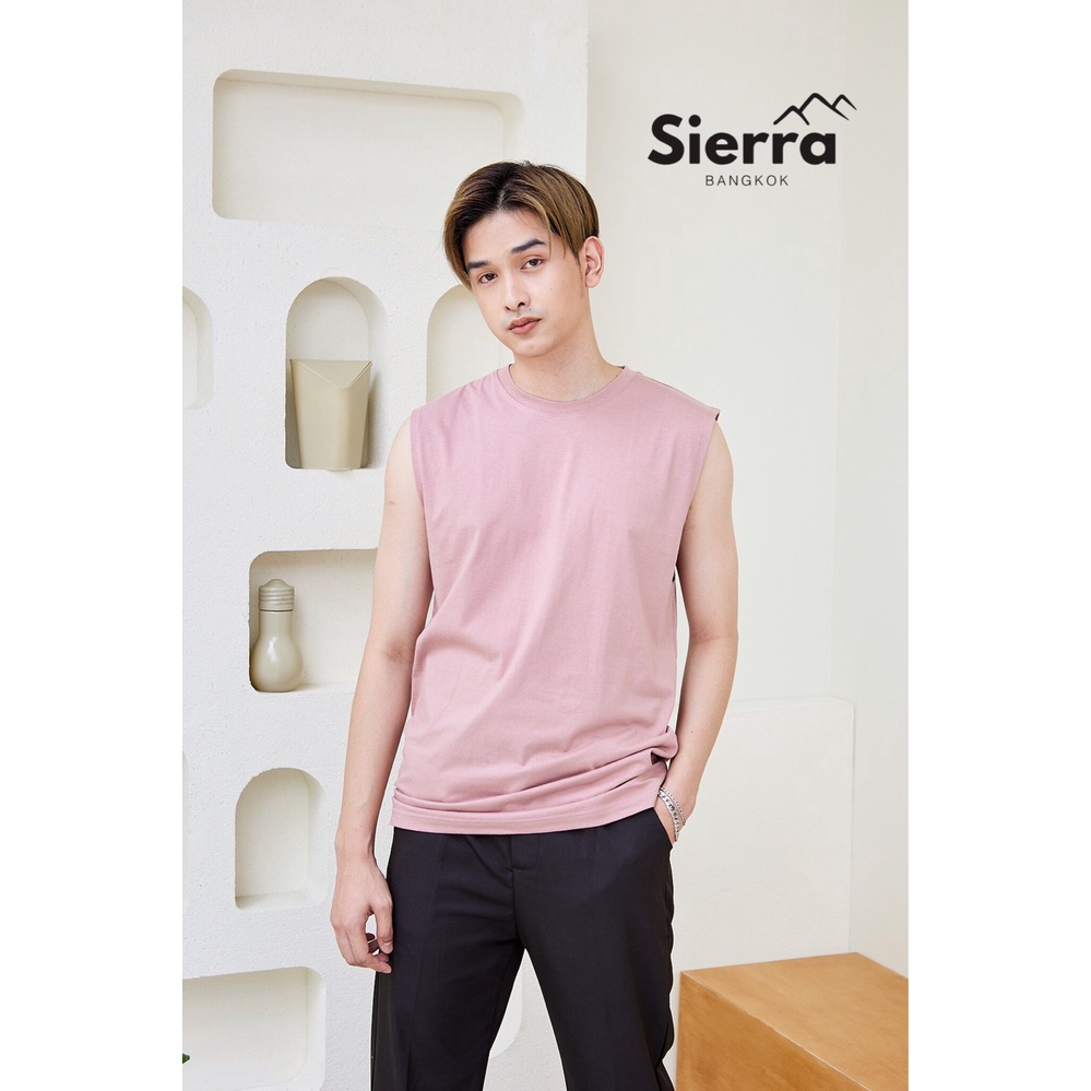 ภาพหน้าปกสินค้าเสื้อแขนกุด เสื้อแขนกุดผู้ชาย ส่งJ&T ผ้าCotton100 จากร้าน sierrabangkok บน Shopee