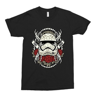เสื้อยืดผ้าฝ้าย พิมพ์ลาย Storm Trooper Tattoo Alternatie ของขวัญ Rebels Moth DTG Art OCageg17FEjlie15