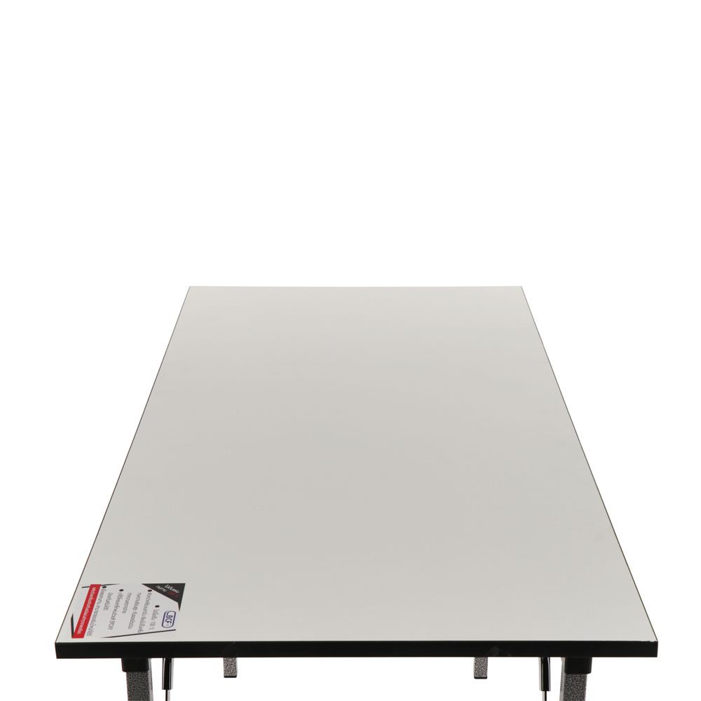 โต๊ะอเนกประสงค์เหลี่ยม-sure-t60120-สีขาว-โต๊ะอเนกประสงค์-จากแบรนด์-sure-ท็อปโต๊ะผลิตจากไม้ปาร์ติเกิลบอร์ดคุณภาพดี-มีความ