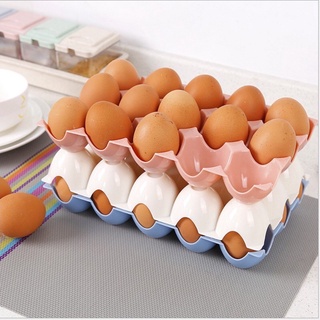 ถาดวางไข่คละสี (15 ช่อง)