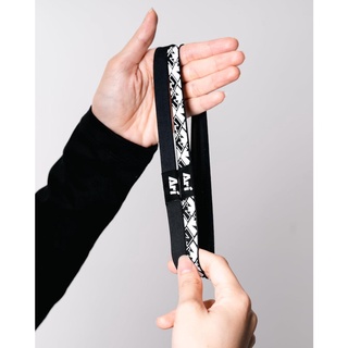 สายคาดผม สายคาดศีรษะอาริ ARI ELASTIC HEADBAND - BLACK/WHITE