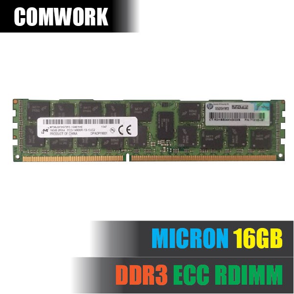 แรม-micron-16gb-ddr3-ecc-rdimm-registered-reg-server-ram-memory-x58-x79-x99-c602-workstation-server-dell-comwork