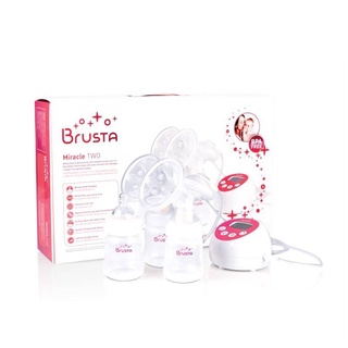 [ลดล้างสต๊อก]Brusta เครื่องปั๊มนม Miracle Two อ่านรายละเอียดก่อนสั่งซื้อ เครื่องปั๊มนมไฟฟ้า 4โหมด [ประกัน3เดือน]