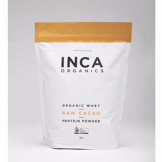Inca Organics, ผงเวย์โปรตีน ออร์แกนิค รสโกโก้ 1Kg. ช่วยเสริมสร้างกล้ามเนื้อและควบคุมน้ำหนัก จากออสเตรเลีย