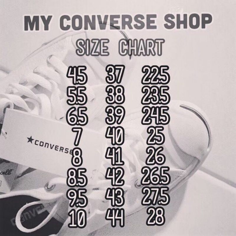 รองเท้า-converse-รองเท้าหุ้มข้อคอนเวิร์สพร้อมกล่อง