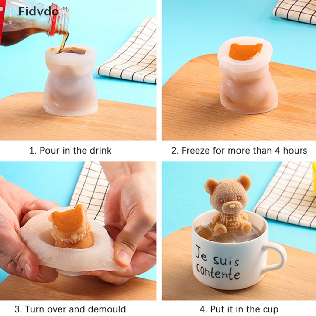 fidvdo-new-bear-chocolate-silicone-mold-ice-cube-mold-silicone-kitchen-baking-accessoy-th