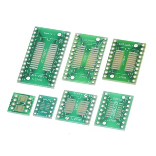 พีซีบี บอร์ดแปลง SMD TQFN TQFP QFN SOP SSOP TSSOP to DIP DIL 2.54 SOP8 ...