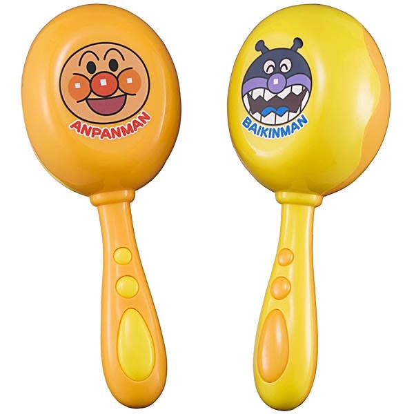 สินค้านำเข้าจากญี่ปุ่น-ของเล่นเขย่า-อังปังแมน-anpanman-maracas