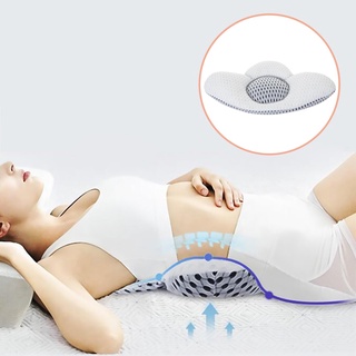 【บลูไดมอนด์】3D Waist Buckwheat Sleep Pillow Bed Back Pillow Pregnant Women Pillow lumbar Support Lumbar For Home Prevent