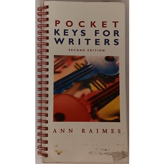 (ภาษาอังกฤษ) Pocket Keys For Writers (Second Edition) *หนังสือหายากมาก*