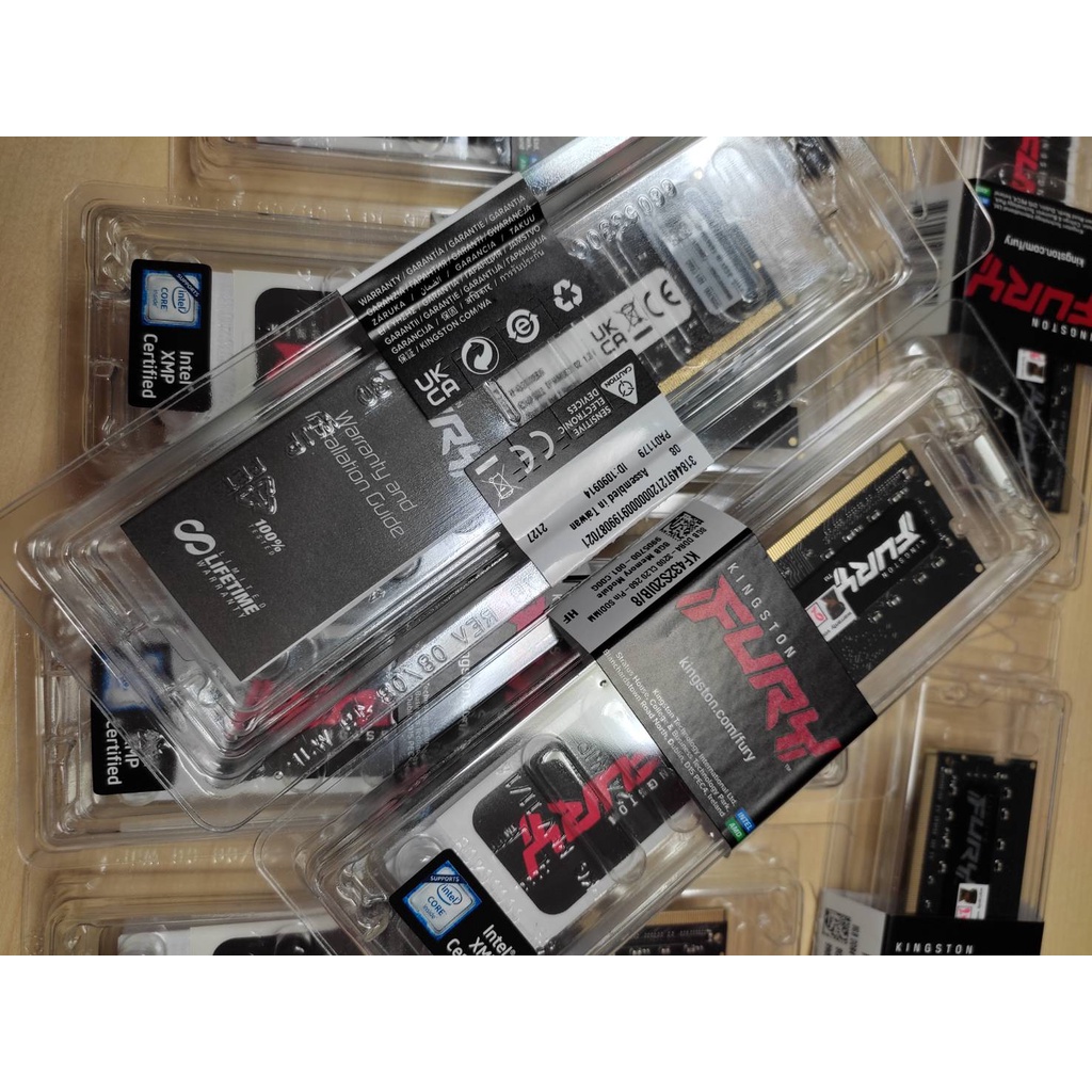 ภาพสินค้าKingston FURY Impact Series KF432S20IB 3200MHz SODIMM DDR4 NB RAM : แบบ 16 GigaBit ** รุ่นใหม่ ** 8GB : 16GB : 32GB จากร้าน bigg1168 บน Shopee ภาพที่ 3