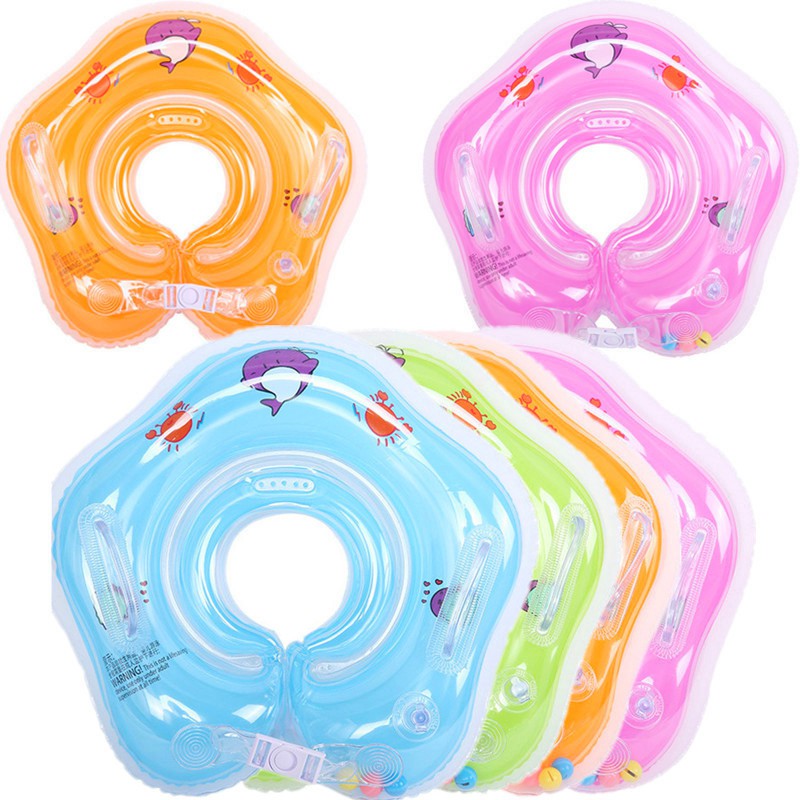 แหวนยางสำหรับเด็ก-แหวนยาง-ของเล่นเป่าลม-แหวนว่ายน้ำสำหรับเด็ก-ปกการ์ตูน-4-สี