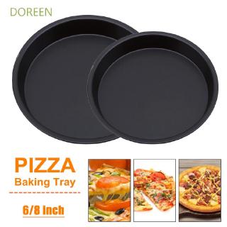 DOREEN Kitchen Carbon Steel Bakeware Oven Baking Tools Pizza Pan