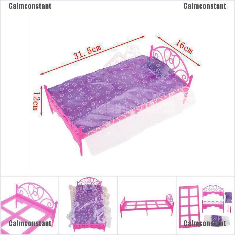 calmconstant-ชุดเฟอร์นิเจอร์เตียงนอน-สําหรับบ้านตุ๊กตา