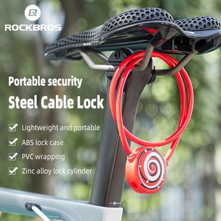 Rockbros อุปกรณ์ล็อคจักรยาน กันขโมย แบบพกพา เพื่อความปลอดภัย