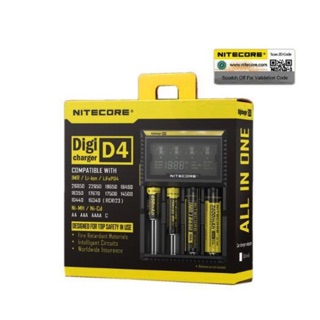 เครื่องชาร์จถ่าน Nitecore D4