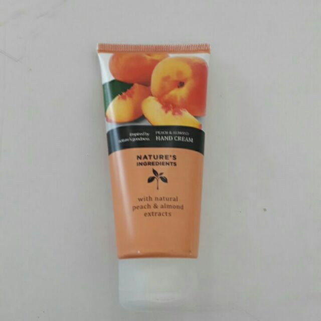 Hand Cream "marks and Spencer กลิ่นพีช และอัลมอนด์ Shopee Thailand