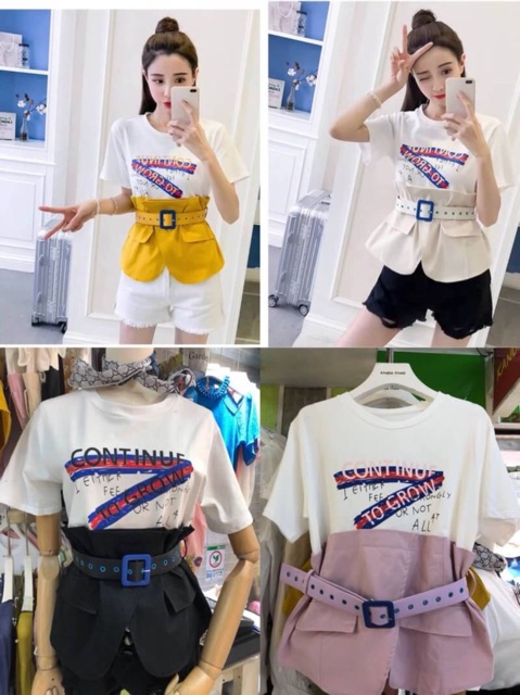 มาแว้วเข้าแว้วlot2สิ้นค้าขายดี-เสื้อยืดสไตล์เกาหลี