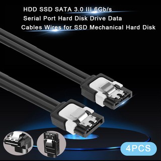 ฮาร์ดดิสก์ไดรฟ์ Hdd Ssd Sata 3 . 0 Iii 6 Gb / Serial Port 4ชิ้น