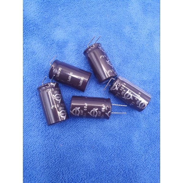 capacitor-68uf-450v-ตัวเก็บ-2ขา-ของใหม่-ราคาต่อตัว