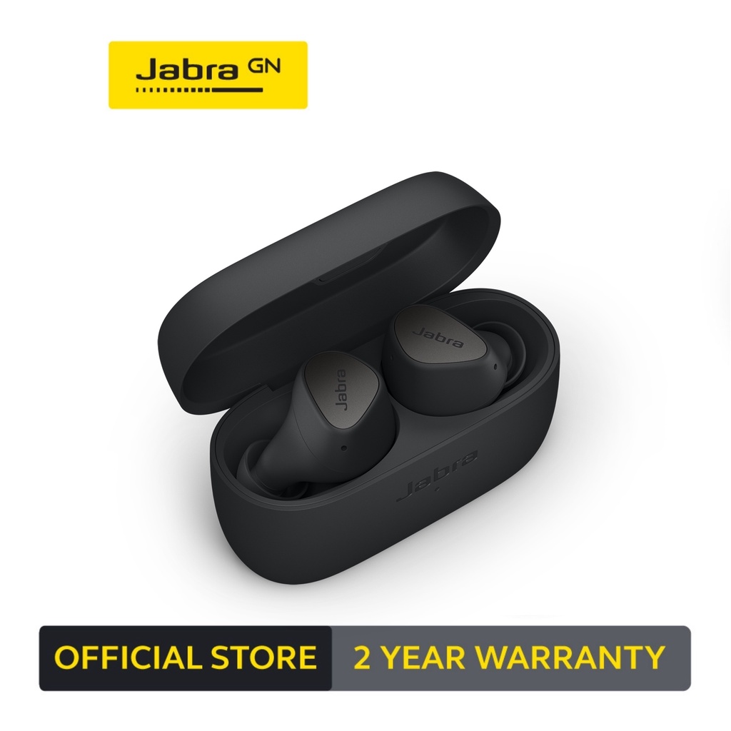 ภาพหน้าปกสินค้าJabra Elite 3 หูฟังบลูทูธ True Wireless Earbuds หูฟัง bluetooth หูฟังฟังเพลง หูฟังดูหนัง หูฟังเล่นเกม - Dark Gray