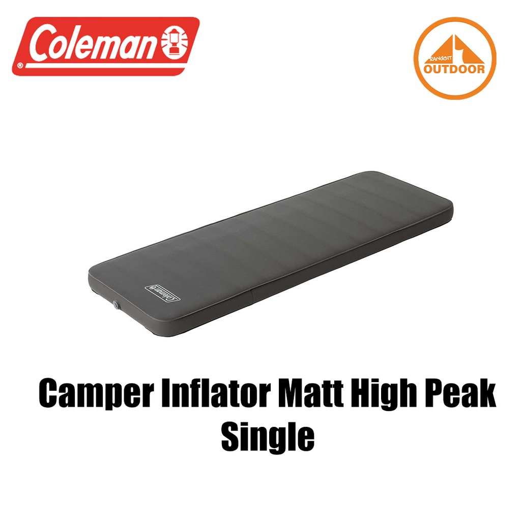 ที่นอน Coleman Camper Inflator Mat High Peak Single | Shopee Thailand