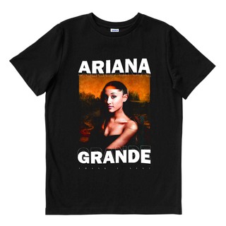 เสื้อยืดโอเวอร์ไซส์Ariana GRANDE - MONALISA | เสื้อยืด พิมพ์ลายวงดนตรี | เพลงเมอร์ช | Unisex | เสื้อยืด พิมพ์ลายดนตรี |