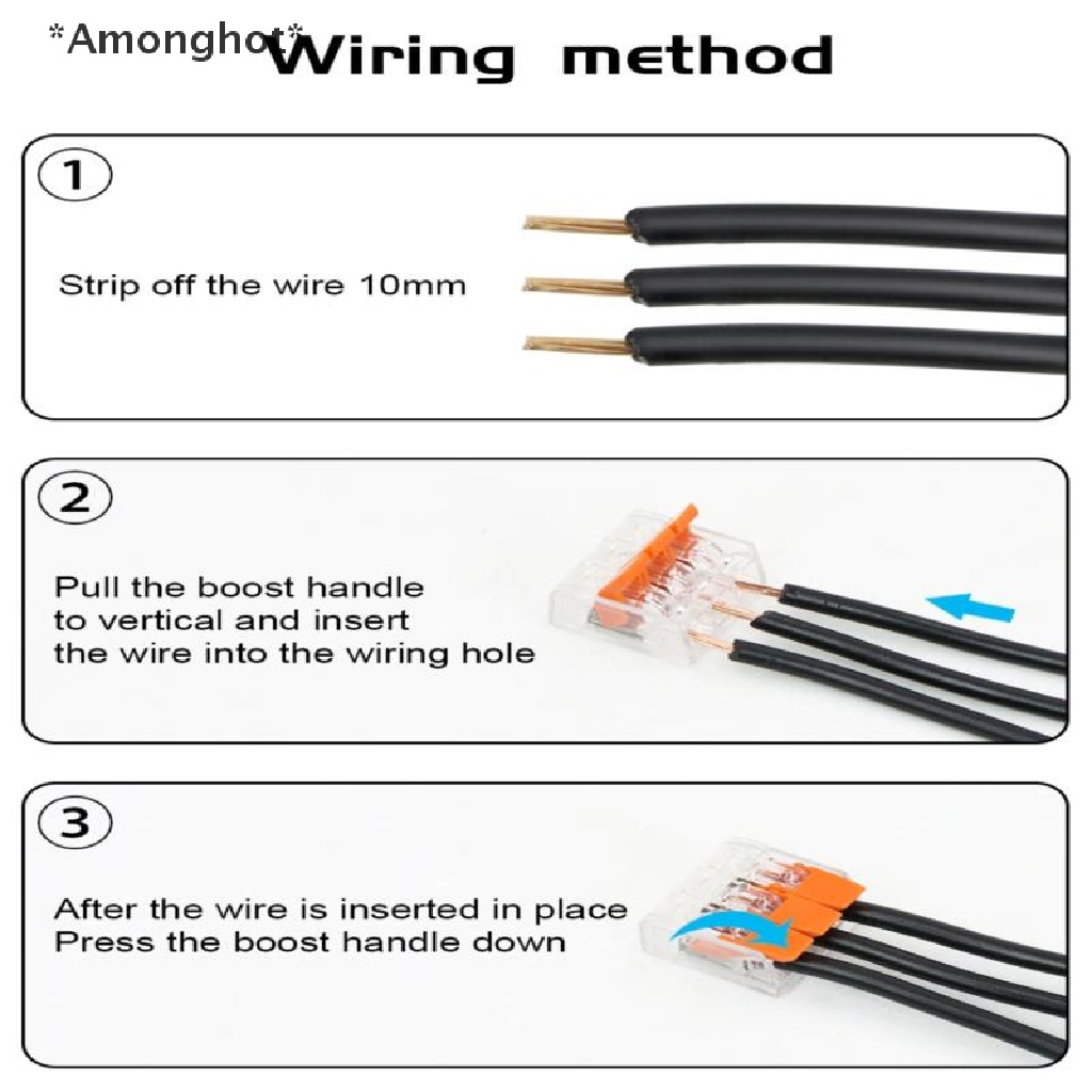 amonghot-ชุดขั้วต่อสายไฟ-ขนาดเล็ก-ขายดี