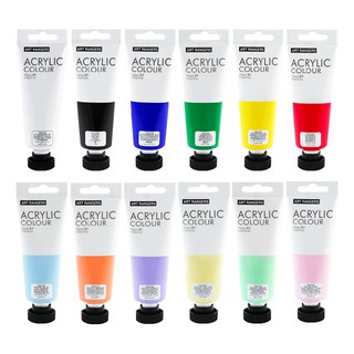 สีอะคริลิค สีอะคริลิคพาสเทล สีอะคริลิคหลอด สีอะคริลิก ART RANGERS หลอดใหญ่ 75ml (1 หลอด) Acrylic Colour