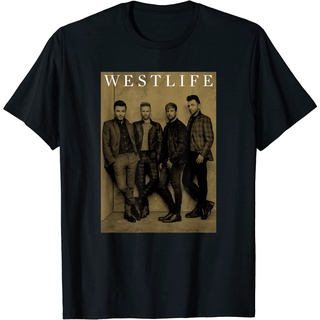 เสื้อยืดโอเวอร์ไซส์เสื้อยืด ลาย Westlife Official สําหรับผู้ใหญ่S-3XL