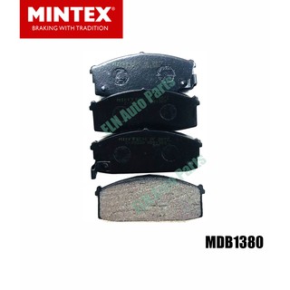 Mintex ผ้าเบรคหน้า (ของอังกฤษ) (brake pad) นิสสัน NISSAN Bluebird 910 ปี 1980-1983