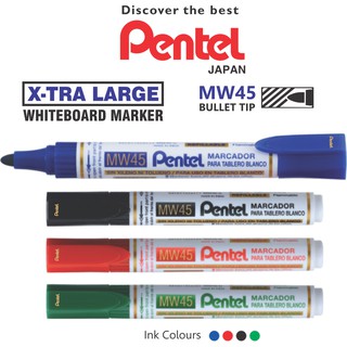 ภาพหน้าปกสินค้าPENTEL WHITEBOARD MARKER ปากกาไวท์บอร์ด หัวกลม ซึ่งคุณอาจชอบราคาและรีวิวของสินค้านี้