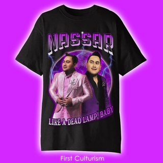 เสื้อยืดน่ารักๆ KAOS วินเทจคิง NASSAR RAP TEEStreetwear ผู้ชายเสื้อยืดผู้หญิง