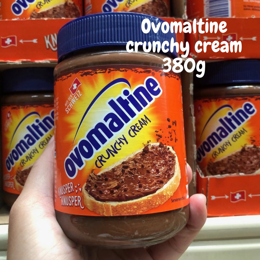ภาพสินค้าOvomaltine Crunchy Cream แยมโอวัลติน ครันชี ครีม/แท่ง หลากหลายขนาด จากร้าน abang_shop_ บน Shopee ภาพที่ 1