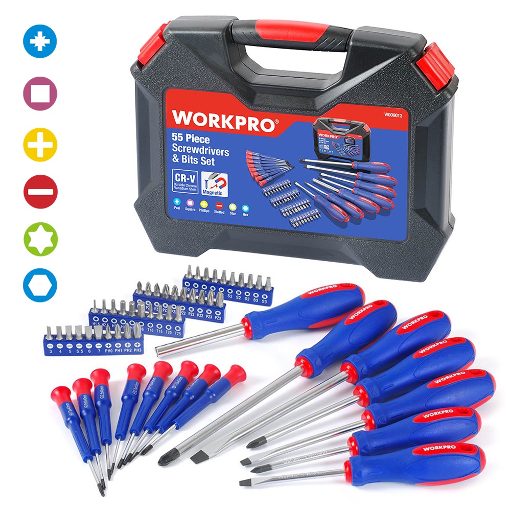 workpro-55-pcs-screwdriver-set-precision-screwdrivers-set-screwdriver-for-phone-screw-driver-bits