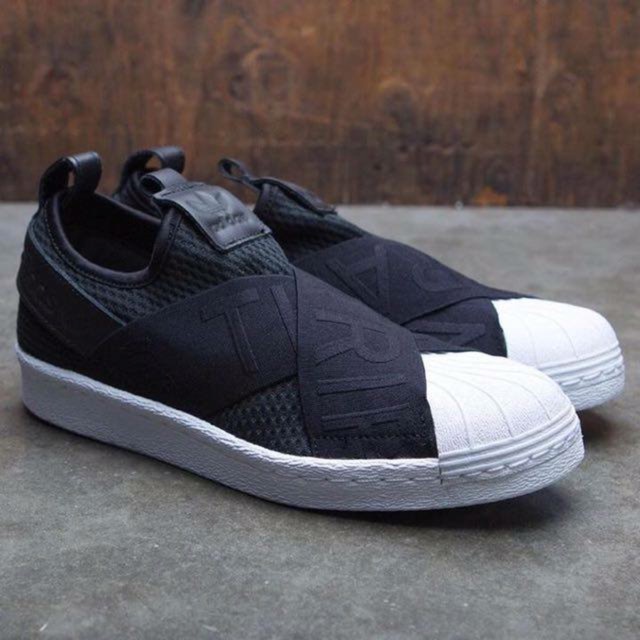 Adidas Superstar slip on CQ2382 แท้ 💯% | Shopee Thailand