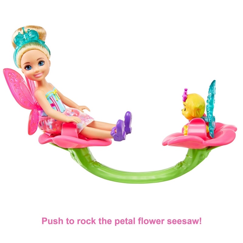 barbie-dreamtopia-chelsea-fairy-doll-and-fairytale-treehouse-playset-with-seesaw-swing-slide-pet-and-accessories
