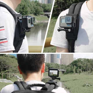 ภาพหน้าปกสินค้าคลิปยึดกล้อง GoPro ตัวยึดกล้องติดกระเป๋าเป้สะพายหลัง สำหรับ GoPro Action Cam ที่เกี่ยวข้อง