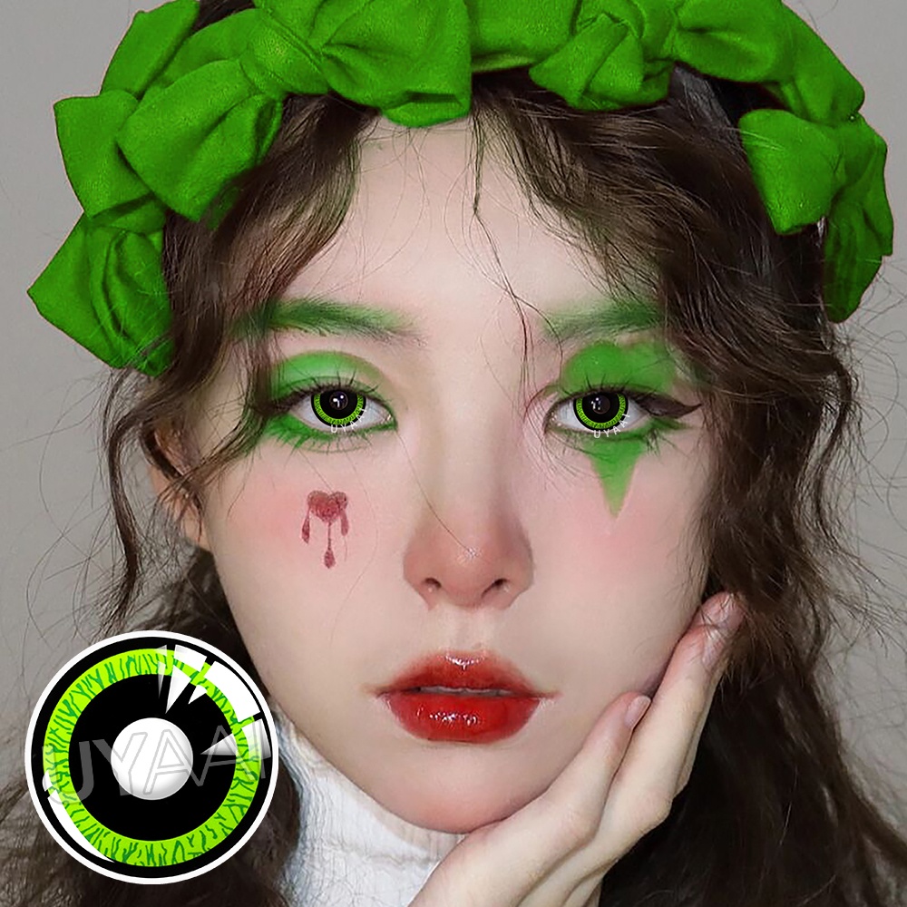 uyaai-คอนแทคเลนส์-สีฟ้า-14-5-มม-สําหรับคอสเพลย์ฮาโลวีน-2-ชิ้น-ต่อคู่