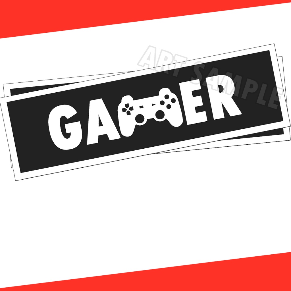 สติ๊กเกอร์ DIY Gamer สติ๊กเกอร์ติดรถยนต์ Stickers Sticker for Car สติก ...