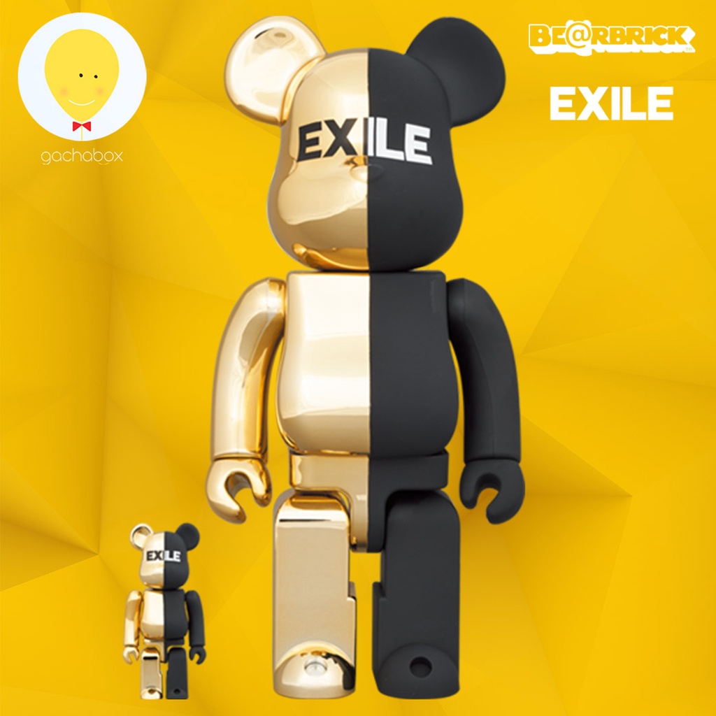 gachabox Bearbrick EXILE 20th Anniversary 100%+400% - แบร์บริค ของ