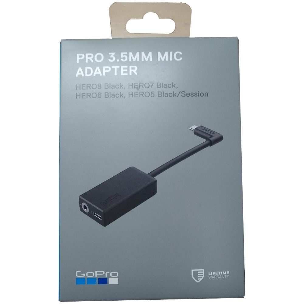 GoPro Official AAMIC-001 Pro 3.5mm Mic Adapter | Shopee Thailand