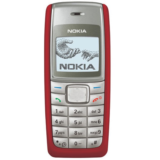 ภาพหน้าปกสินค้าโทรศัพท์มือถือโนเกียปุ่มกด NOKIA 1110 (สีแดง) 3G/4G รุ่นใหม่ 2020 รองรับภาษาไทย