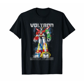 เสื้อยืดผ้าฝ้ายพิมพ์ลายขายดี Yuanl5 [พร้อมส่ง] เสื้อยืดแขนสั้น พิมพ์ลาย Voltron Defender Space Distressed พลัสไซซ์ ของขว