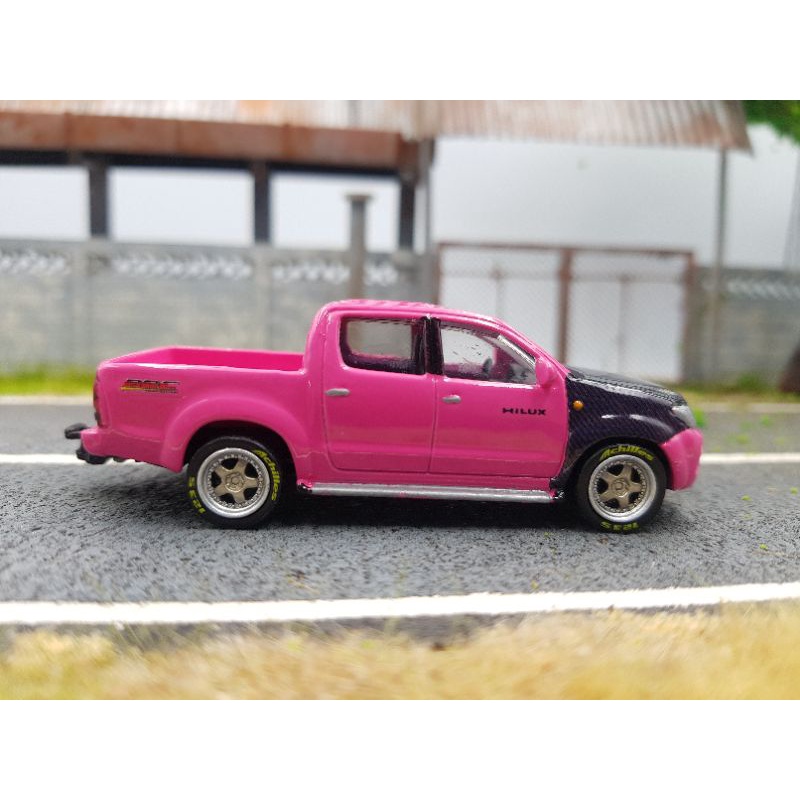 โมเดลรถเหล็กงาน-restoration-majorette-hilux-vigo-ขนาด-1-64