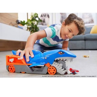 hotwheels Shark Chomp รถบรรทุกฉลามกินรถ