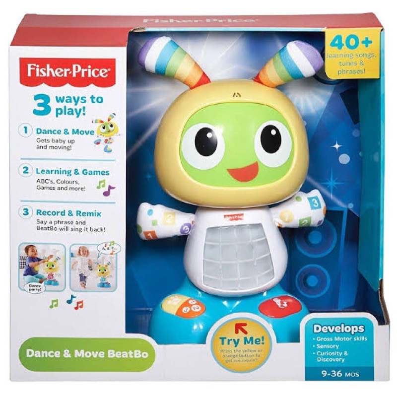 fisher-price-ฟิชเชอร์-ไพรส์-bright-beats-dance-move-beatbo-ของเล่นเด็ก-มีเสียงเพลง-เต้นได้-ของเล่นเสริมพัฒนาการเด็ก