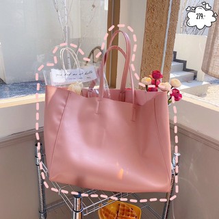 พร้อมส่ง!!!!!!! Jam bag 279 บาท สีหวานพาสเทลมากก มีให้เลือก2สี ชมพูกับเหลือง หนังนิ่ม มีความยับ ให้ดูฟีลสบายๆ